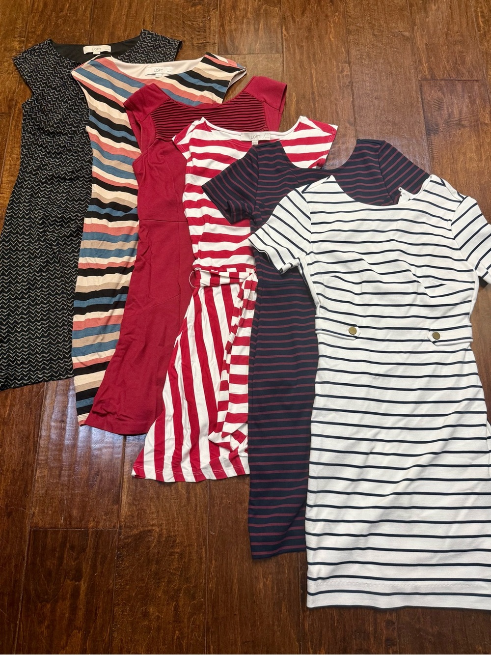 LOFT and BR - Bundle of (6) Knit Dresses